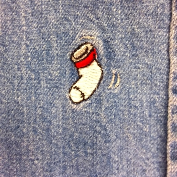 Warner Bros. Vintage Chambray Button Front Shirt - Picture 6 of 11